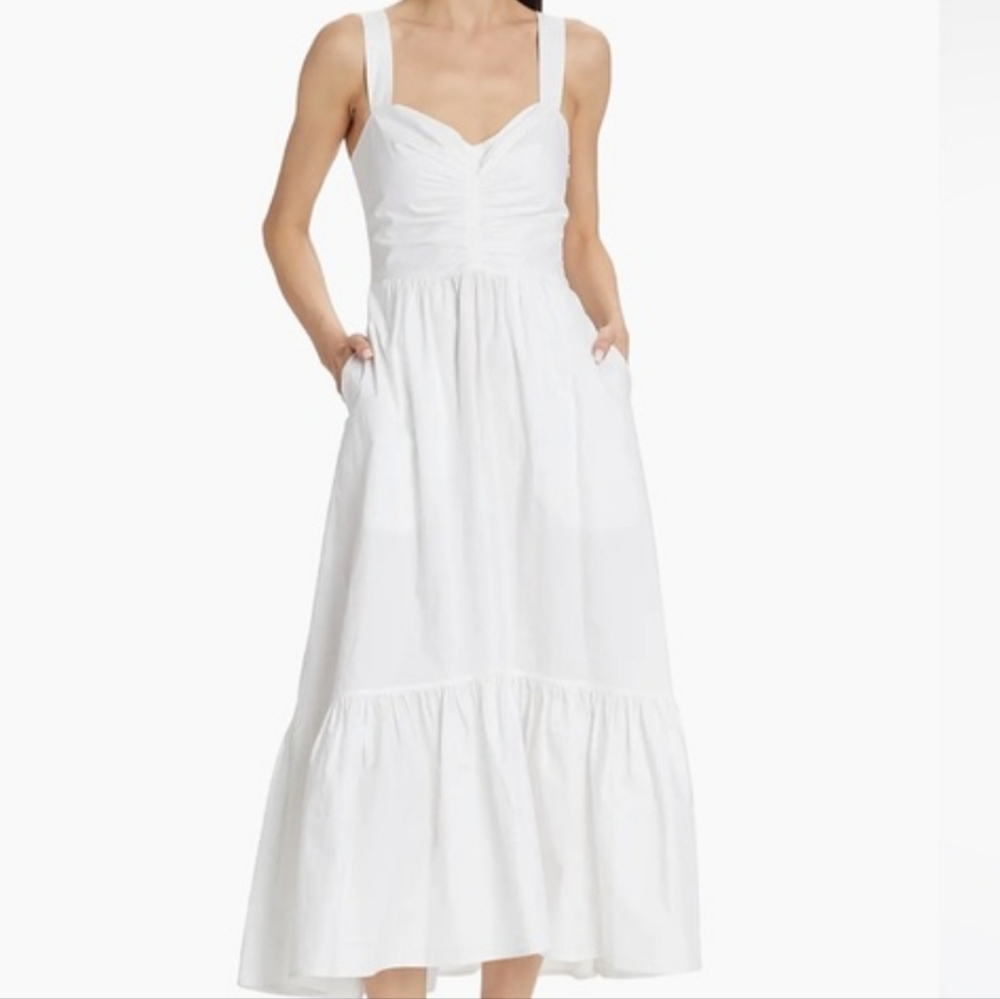 A.L.C White Sleeveless Dress